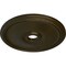 Ekena Millwork Theia Ceiling Medallion (Fits Canopies up to 6 3/4"), 24"OD x 3 5/8"ID x 1 3/4"P, Green Gold CM24THGGS - alternate 2